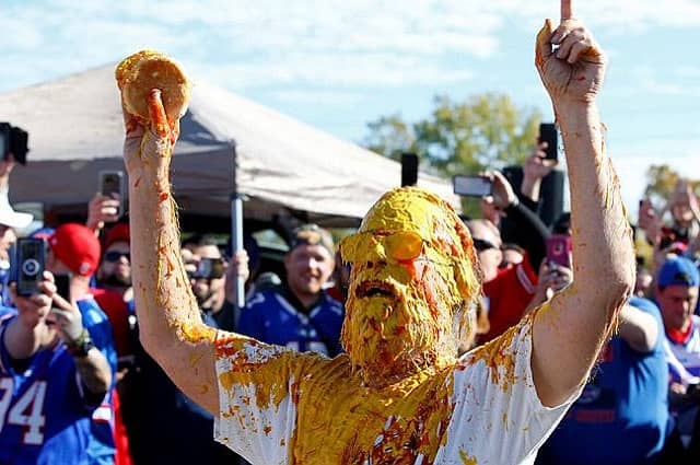 Red Pinto Tailgate Ketchup & Mustard Ceremony