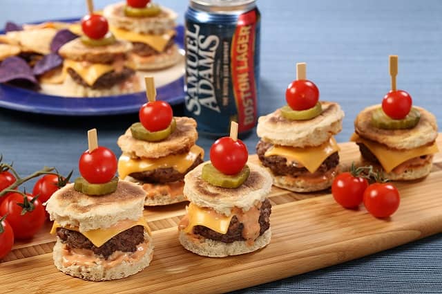 Cheese “Burker” Sliders