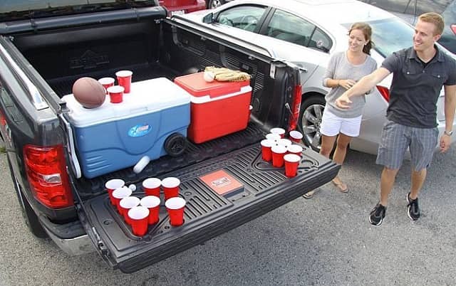 Truck Tailgate Beer Pong Table