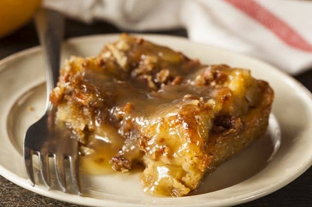 Bread Pudding with Bourbon Sauce