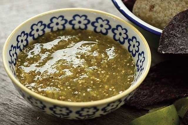 Grill-Roasted Tomatillo Salsa