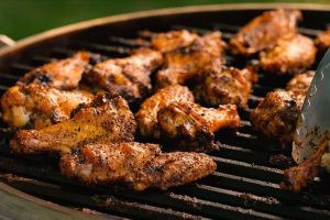 How to Grill Crispy Hot Wings