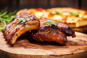 Barbecued Ribs Tips