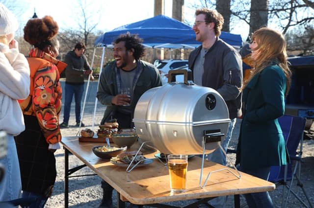Keg A Que Charcoal BBQ Grill