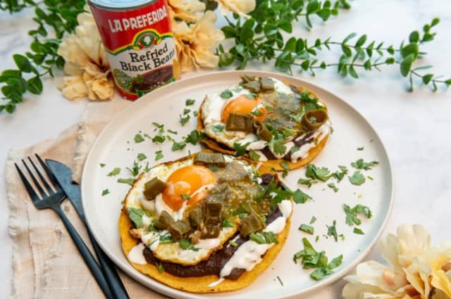 Mexican Breakfast Tostada