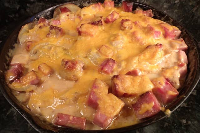 Scalloped Potatoes and Ham