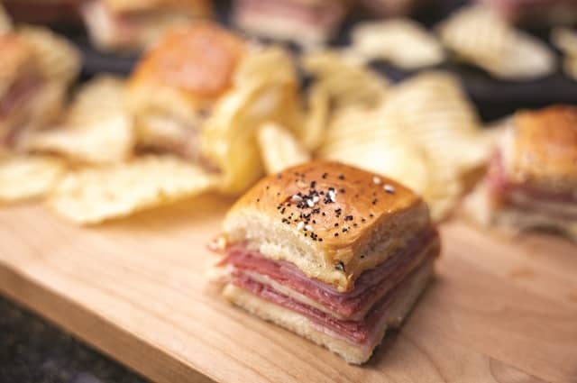 Simple Ham and Salami Sliders