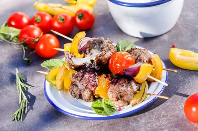 Grilled Meatballs Tips