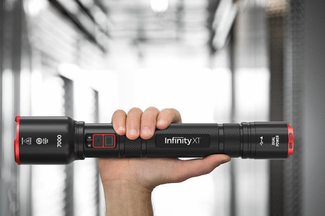 Infinity X1 7000 Lumen Dual Power Rechargeable Flashlight